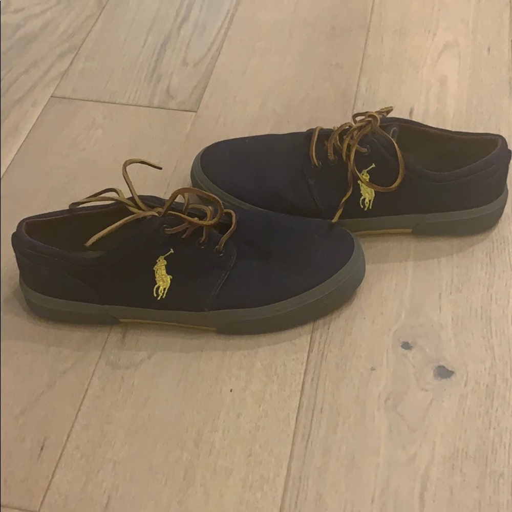 Men’s Polo By Ralph Lauren Canvas Shoes